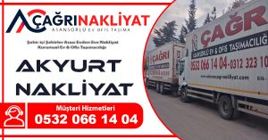 Akyurt nakliyat Ankara Akyurt evden eve nakliyat firması