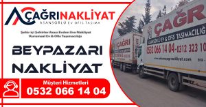 Beypazarı nakliyat Ankara Beypazarı evden eve nakliyat firması