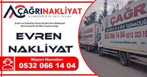 Evren nakliyat Ankara Evren evden eve nakliyat firması